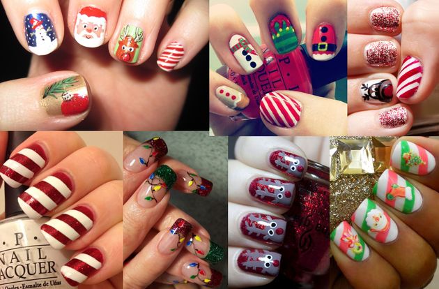 Other DIY Christmas Nail Art Ideas