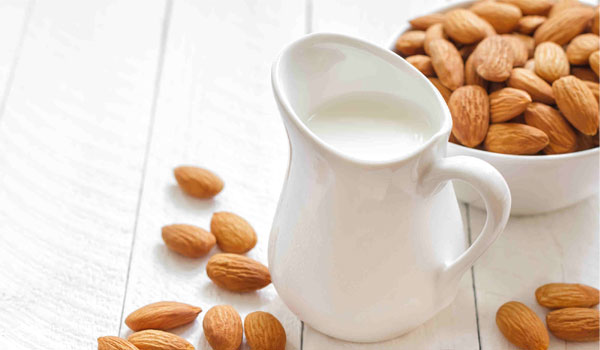 Almonds and Fresh Milk