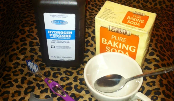Hydrogen Peroxide and Baking Soda